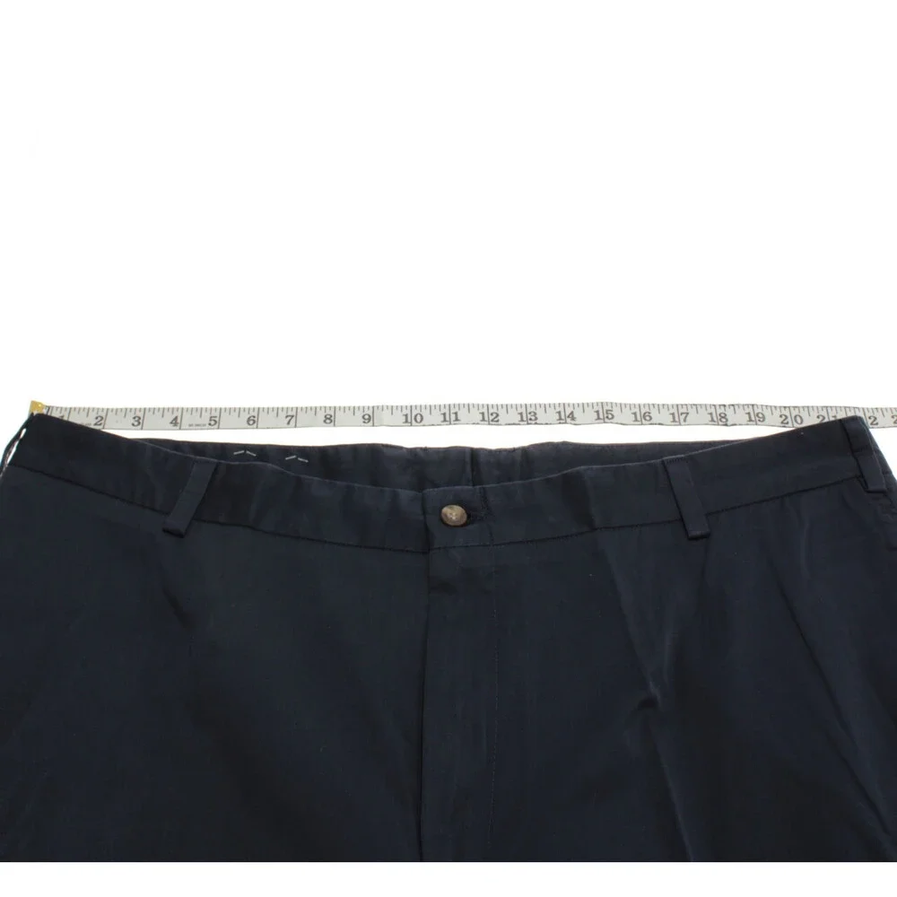 Frank's Pants NWT Chinos / Casual Pants Size 44 US in Navy Blue 100% Cotton